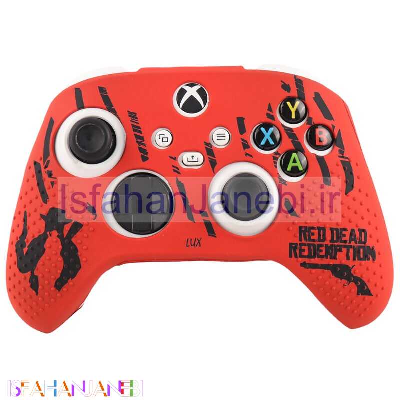 اصفهان جانبی-روکش دسته بازی LUX Xbox X/S طرح Red Dead Redemption قرمز مشکی