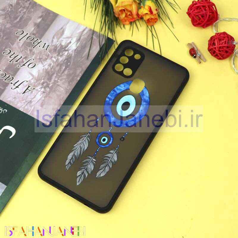 اصفهان جانبی-قاب PC مات محافظ لنزدار طرحدار دیریم کچر Samsung A21s