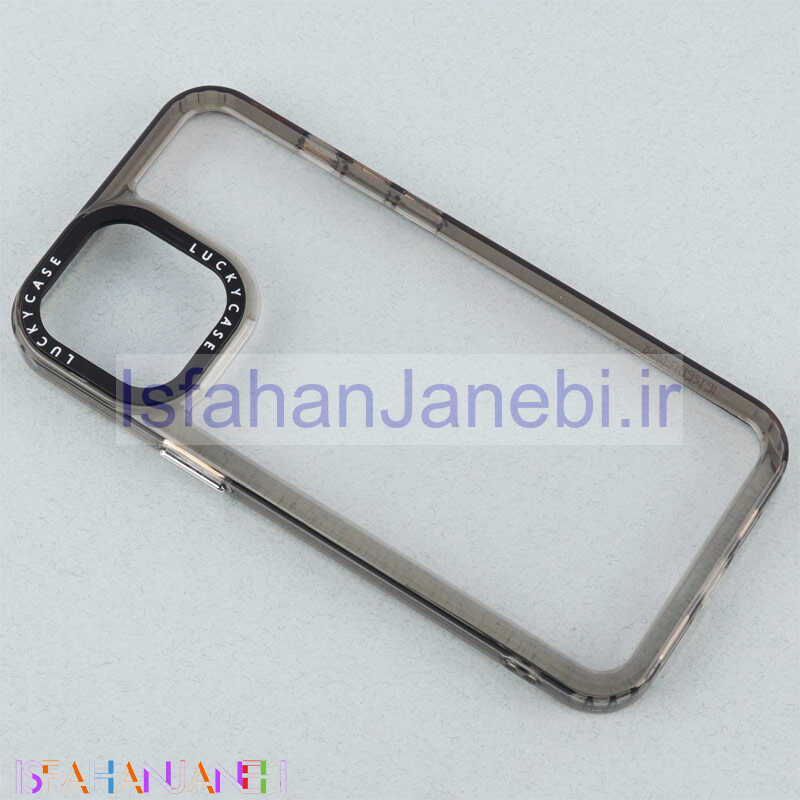 اصفهان جانبی-قاب شفاف Space Lucky Case دور رنگی iPhone 12 Pro Max