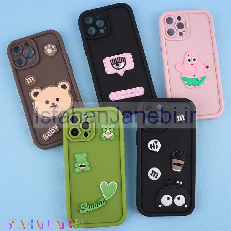 اصفهان جانبی-قاب سیلیکونی سولید آیفون iPhone 12 Pro Max محافظ لنزدار