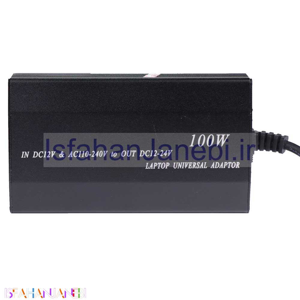 اصفهان جانبی-شارژر لپ تاپ فندکی 8 سر 100W