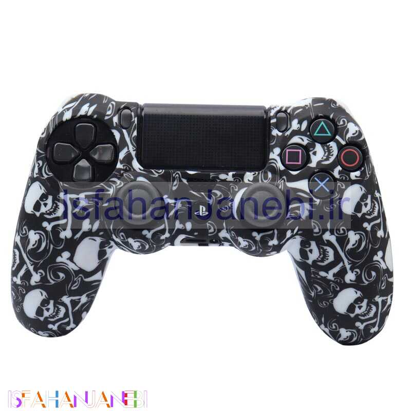 اصفهان جانبی-روکش دسته بازی PS4 طرح اسکلت مشکی