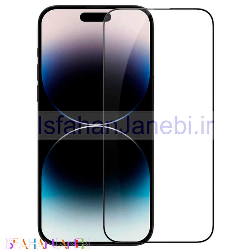 اصفهان جانبی-گلس تمام چسب Mocoson 5D آیفون iPhone 15 Pro
