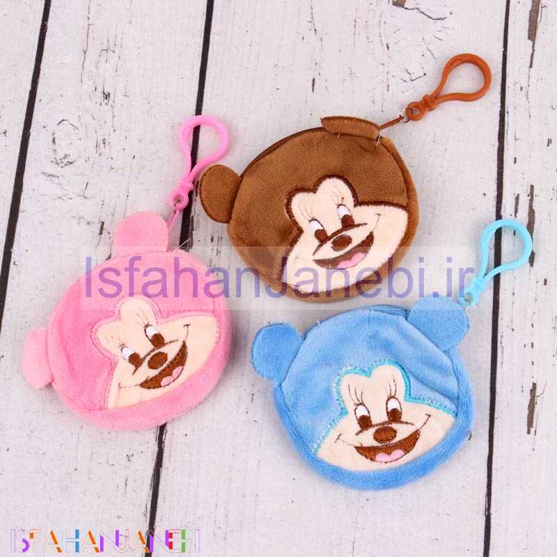 اصفهان جانبی-کیف هندزفری پولیشی طرح میکی موس و مینی موس