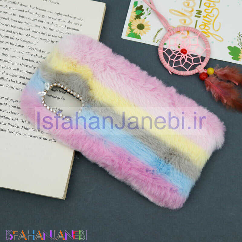 اصفهان جانبی-قاب پشمالو رنگین کمانی Samsung Galaxy A03s