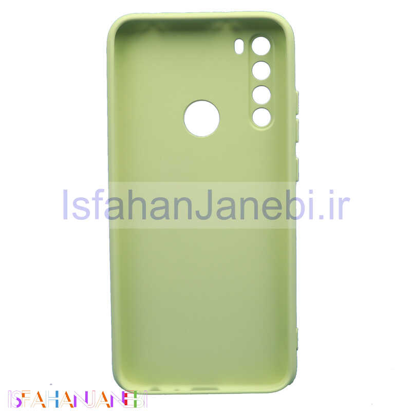 اصفهان جانبی-قاب طرح سیلیکونی محافظ لنزدار Xiaomi Redmi Note 8