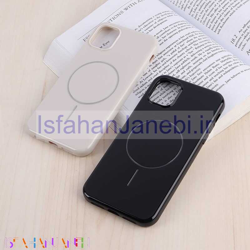 اصفهان جانبی-قاب مگ سیف Case آیفون iPhone 11 براق