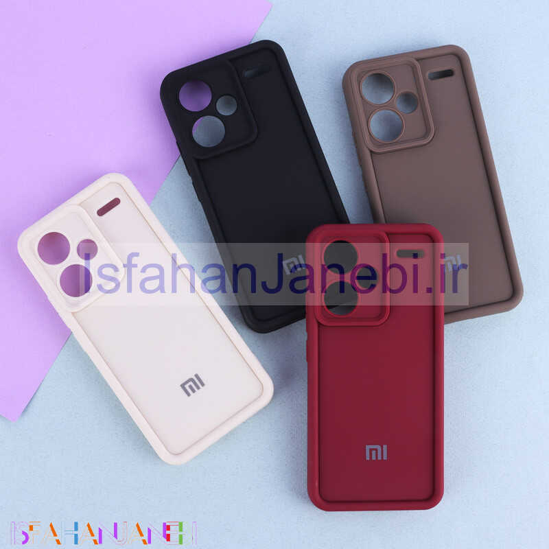 اصفهان جانبی-قاب سولید شیائومی Redmi Note 13 Pro Plus محافظ لنزدار