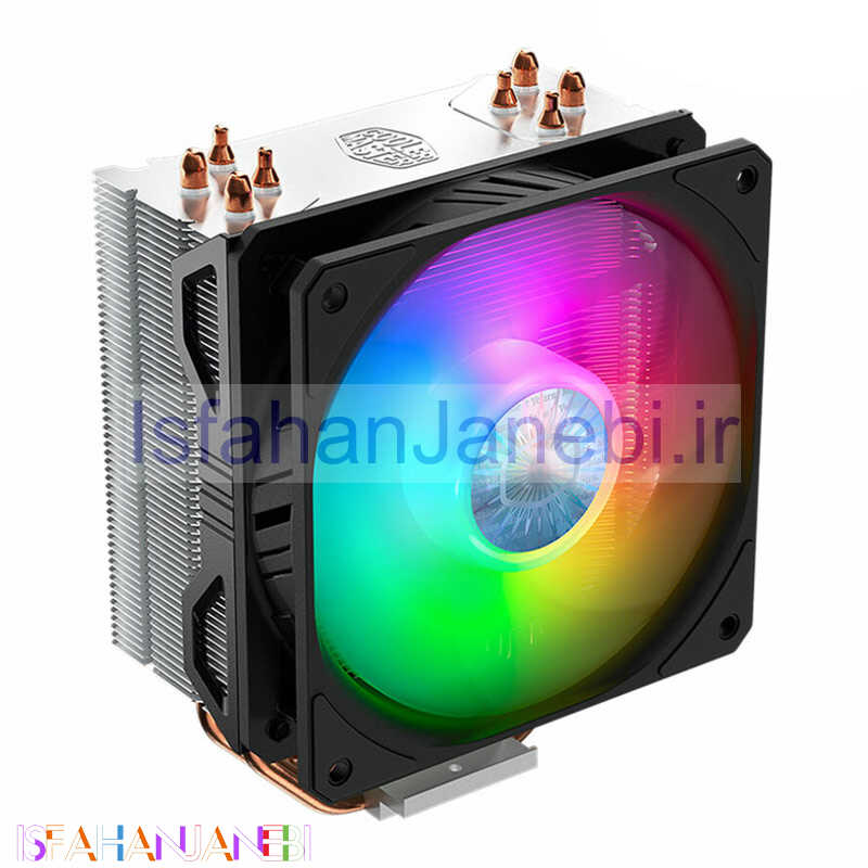 اصفهان جانبی-فن خنک کننده CPU کولر مستر Cooler Master Hyper 212 ARGB