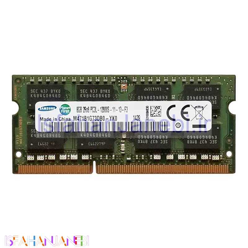 اصفهان جانبی-رم لپ تاپ سامسونگ Samsung DDR3L 8GB 1600MHz