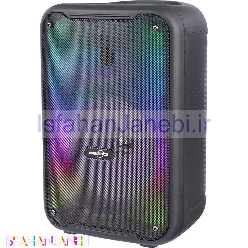 اصفهان جانبی-اسپیکر بلوتوثی رم و فلش خور Greatnice GTS-1726 + میکروفون