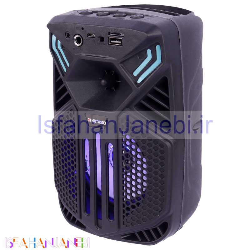 اصفهان جانبی-اسپیکر بلوتوثی رم و فلش خور Kimiso QS-459