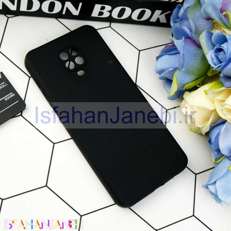 اصفهان جانبی-قاب طرح سیلیکونی داخل موکت محافظ لنزدار Xiaomi Redmi Note 9s / Note 9 Pro