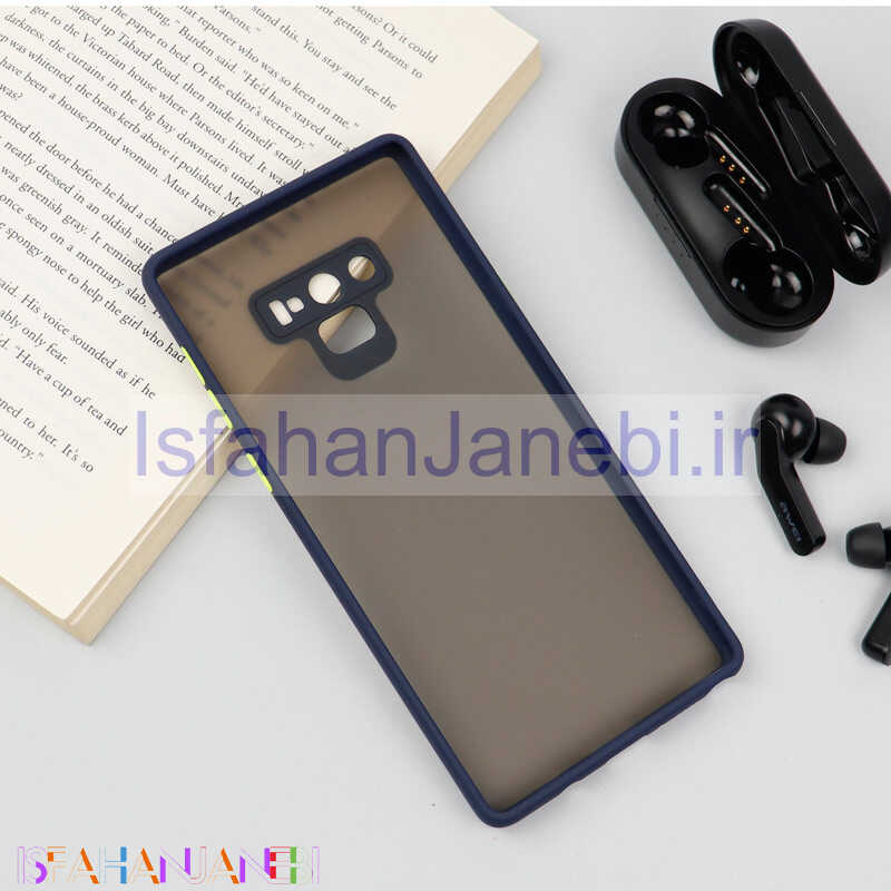 اصفهان جانبی-قاب PC مات محافظ لنز دار Samsung Note 9