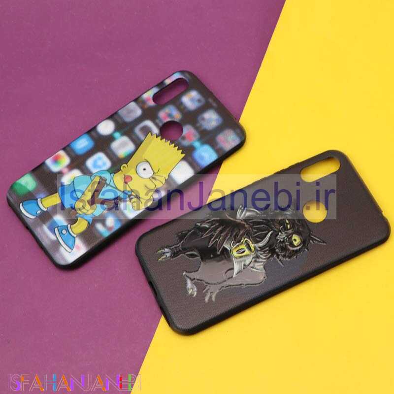 اصفهان جانبی-قاب فانتزی برجسته صورتی طرح کارتونی هواوی Y6s سری H
