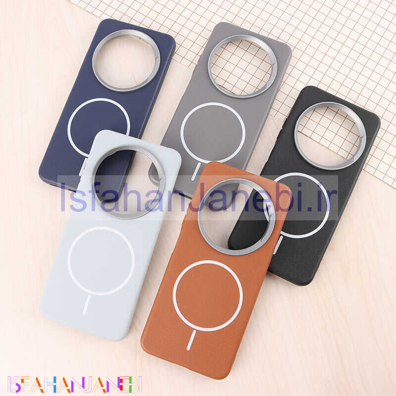 اصفهان جانبی-قاب چرمی ژله ای شیائومی Redmi 14C / Poco C75 طرح مگ سیف