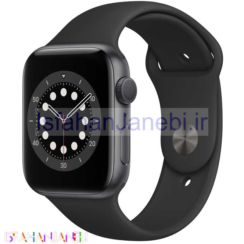 اصفهان جانبی-ساعت هوشمند اپل سری 6 Apple Watch 44mm Aluminium Case Sport Band