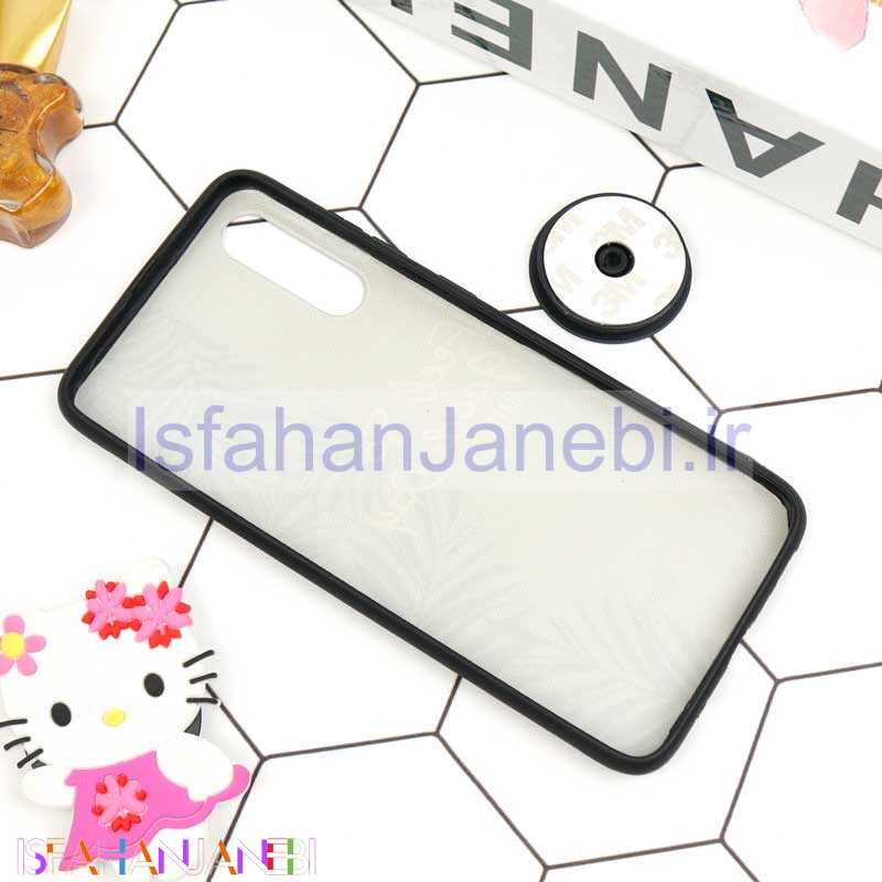 اصفهان جانبی-قاب فانتزی برجسته + پاپ سوکت طرح گل سامسونگ A70 سری D