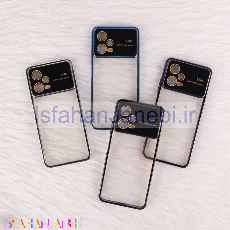 اصفهان جانبی-قاب My Case شفاف Lens Aperture محافظ لنزدار Xiaomi Redmi Note 12 5G