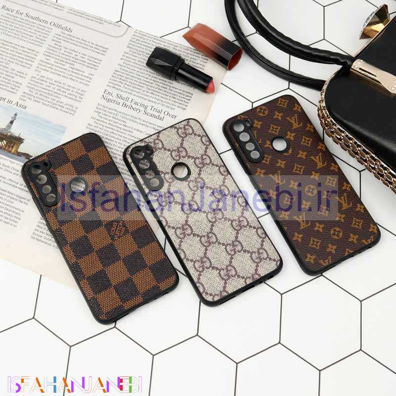 اصفهان جانبی-قاب چرمی لاکچری محافظ لنزدار Xiaomi Redmi Note 8