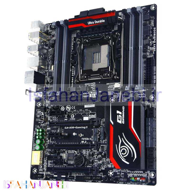 اصفهان جانبی-مادربرد گیگابایت GA-X99 5 H rev. 1.0 DDR4