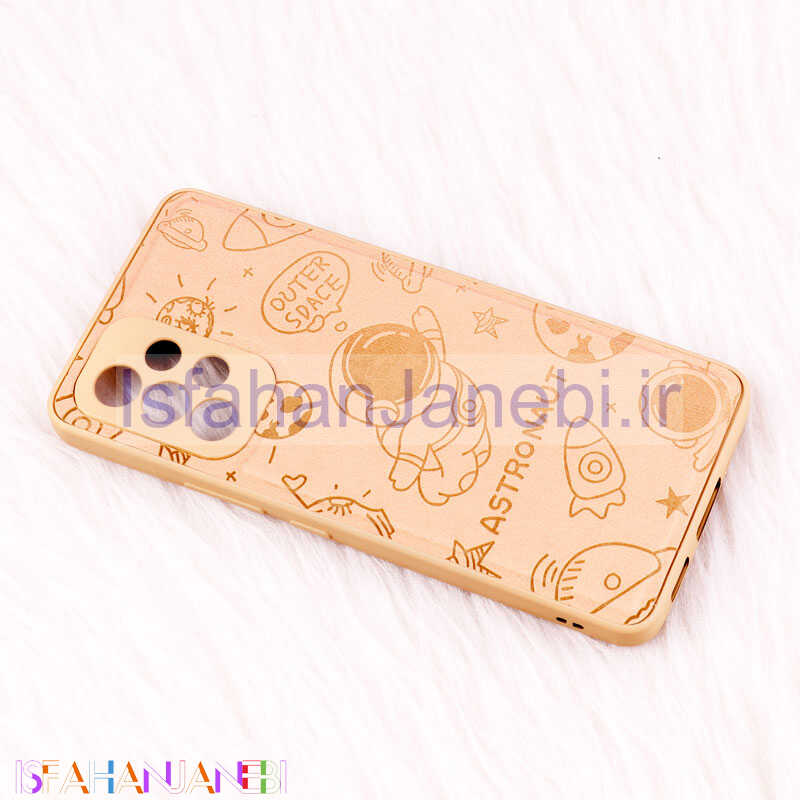 اصفهان جانبی-قاب ضد ضربه چرمی Astronaut محافظ لنزدار Samsung Galaxy A53 5G