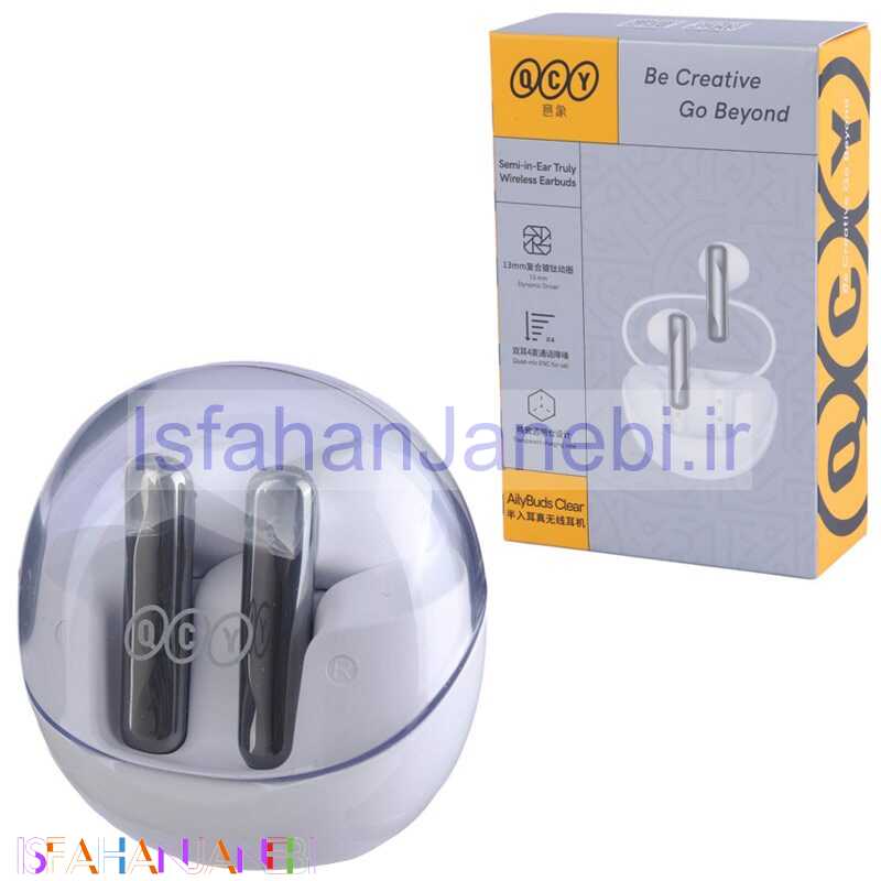 اصفهان جانبی-هندزفری بلوتوثی کیو سی وای Ailybuds Clear