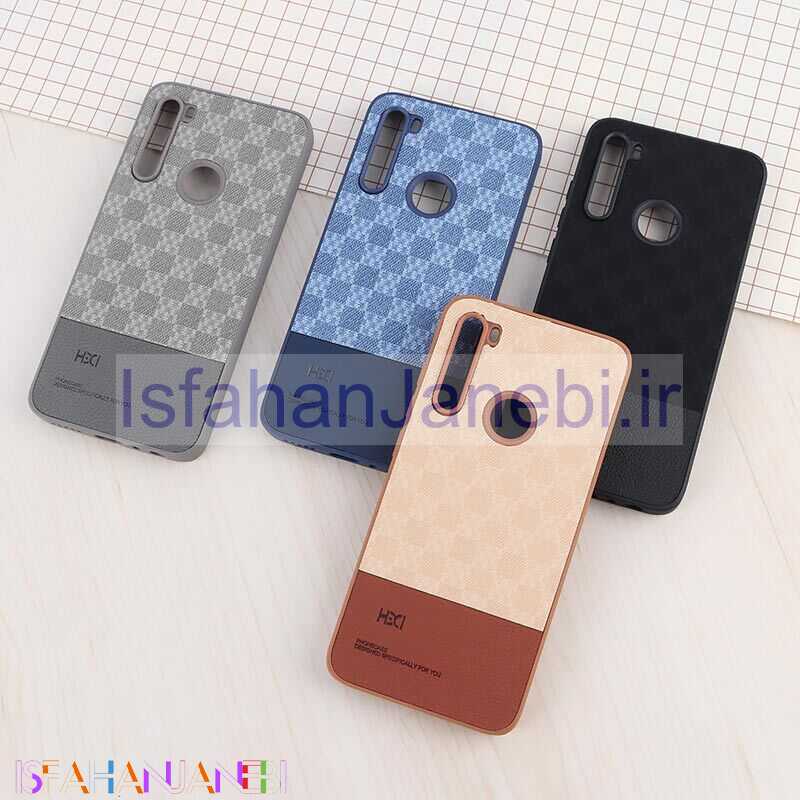 اصفهان جانبی-قاب چرمی HDCI شیائومی Redmi Note 8 دو تکه طرح دار