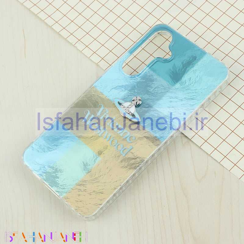 اصفهان جانبی-قاب IMD سامسونگ Galaxy A55 طرح Vivienne Westwood برجسته براق