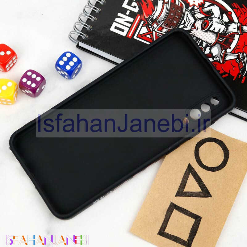 اصفهان جانبی-قاب سیلیکونی محافظ لنزدار طرح اسکویید گیم Samsung Galaxy A30s / A50s کد 10
