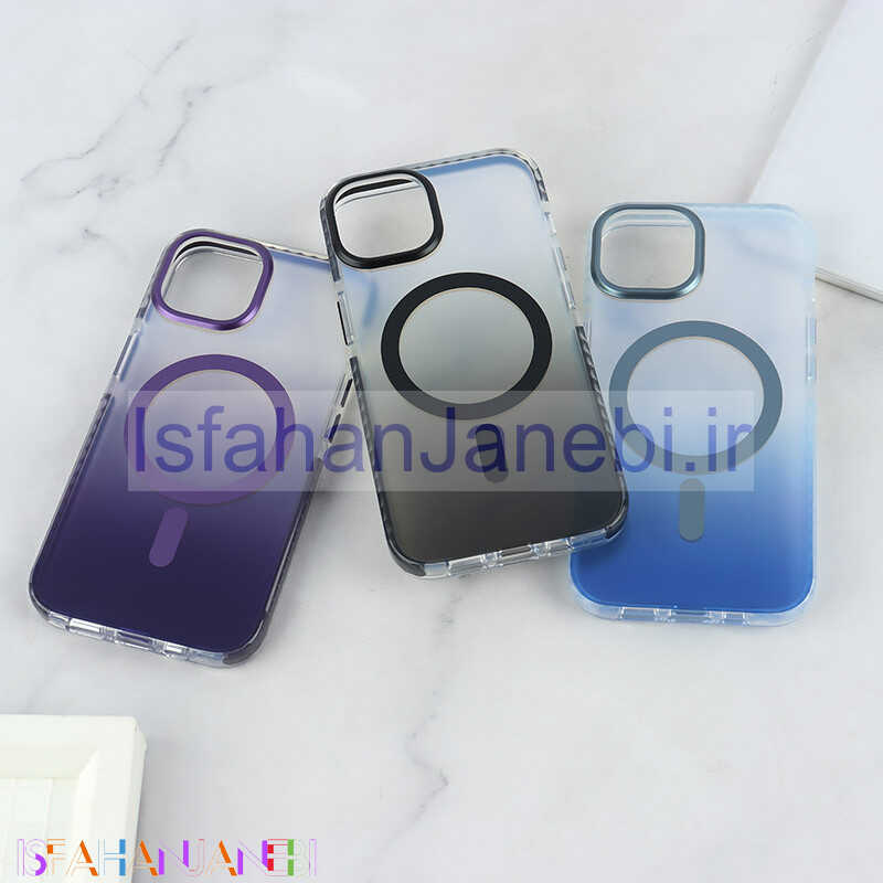 اصفهان جانبی-قاب هولوگرامی مگ سیف Vip Max آیفون iPhone 14 / 13
