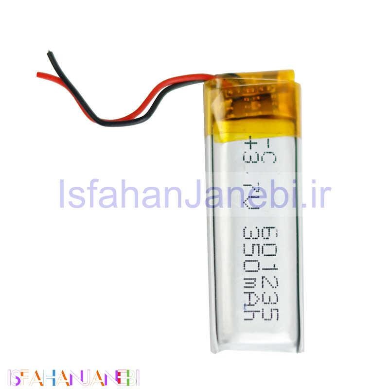اصفهان جانبی-باتری لیتیوم 350mAh 5*12*36mm 601235