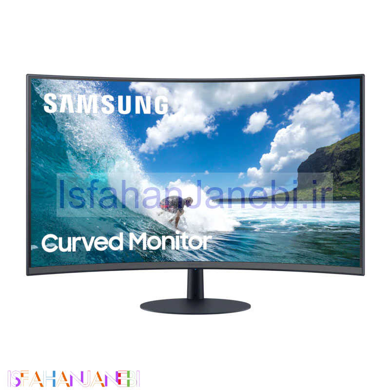 اصفهان جانبی-مانیتور خمیده سامسونگ C27T55 سایز 27 اینچ