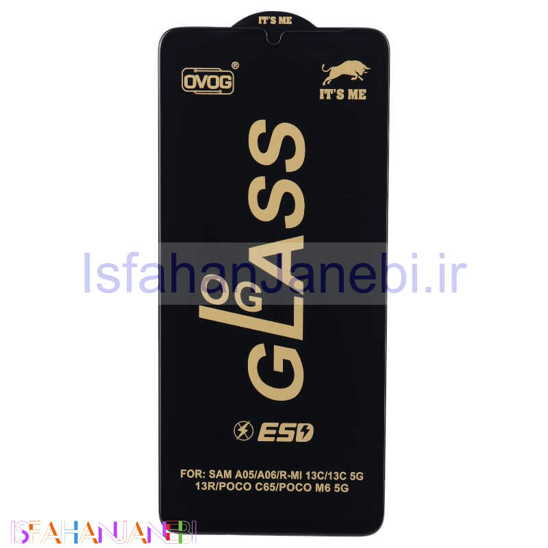 اصفهان جانبی-گلس آنتی استاتیک OG It's Me شیائومی Redmi 13C / Poco C65