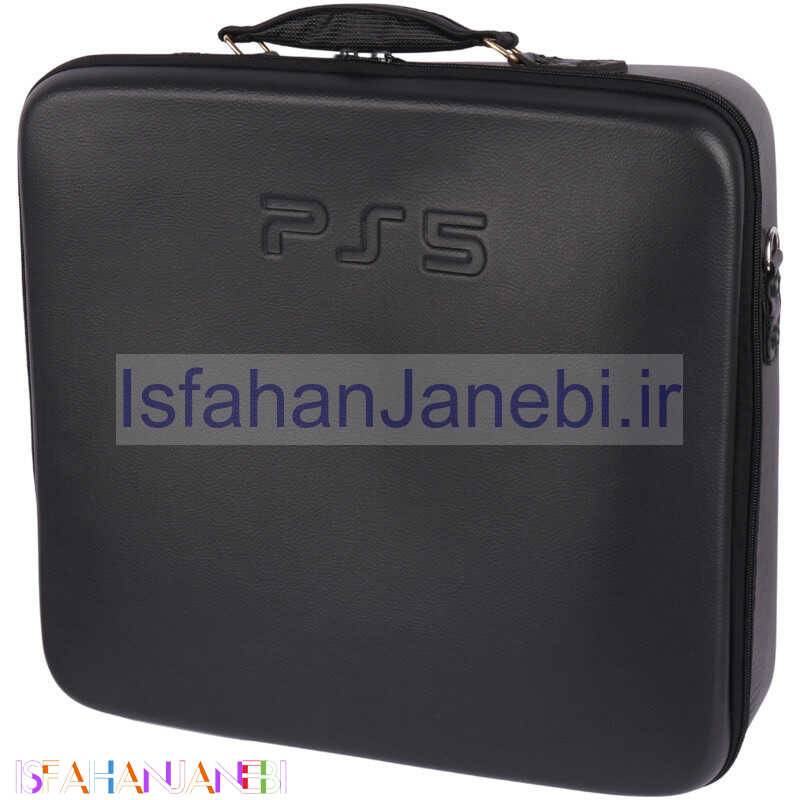 اصفهان جانبی-کیف کنسول بازی PS5 چرمی مشکی کد 1