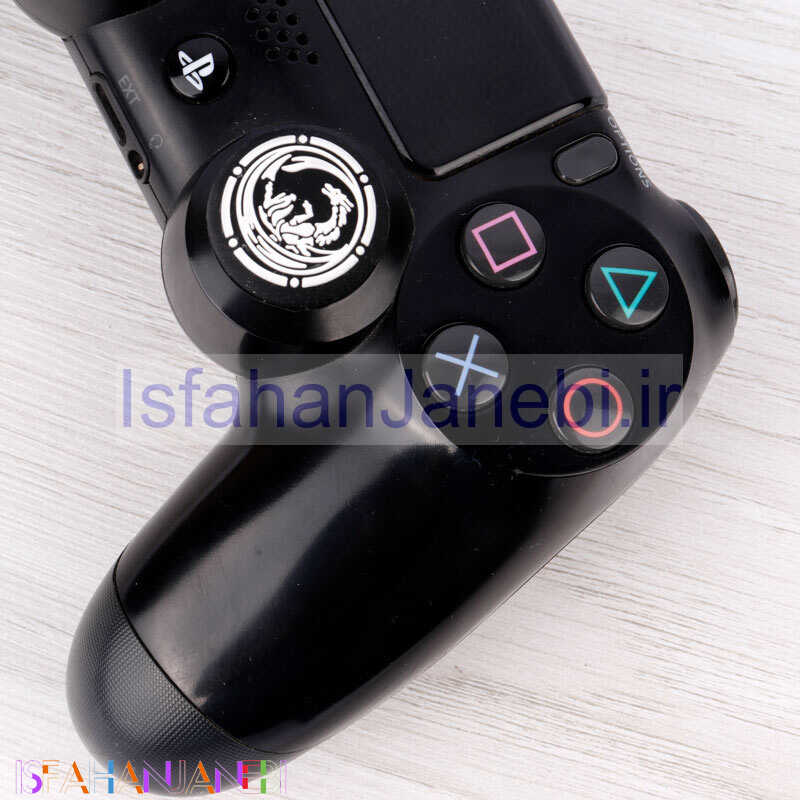 اصفهان جانبی-روکش آنالوگ دسته بازی Play Station/XBOX طرح White Dragon