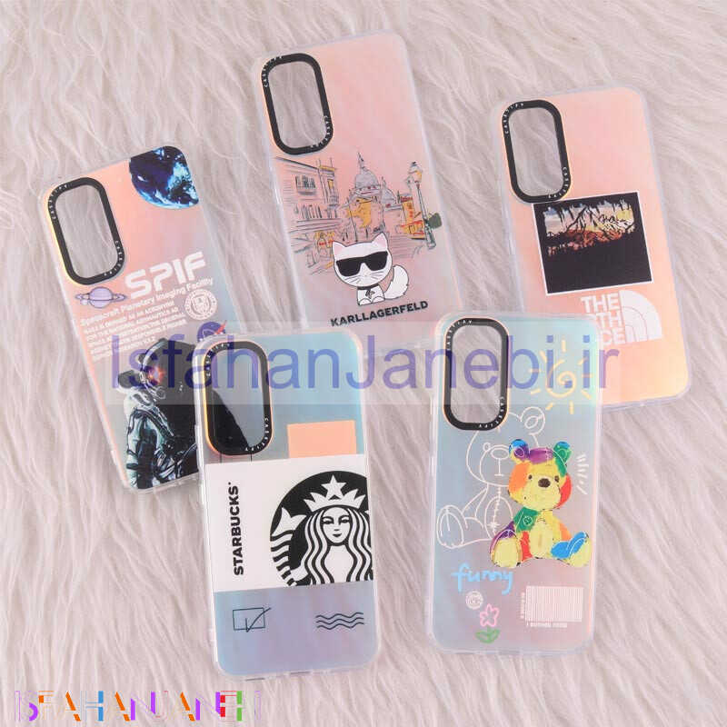 اصفهان جانبی-قاب ضد ضربه هولوگرامی طرح دار Samsung Galaxy A54