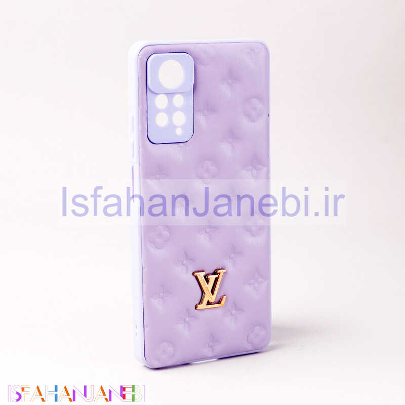 اصفهان جانبی-قاب پافر چرمی LV محافظ لنزدار Xiaomi Redmi Note 11 Pro