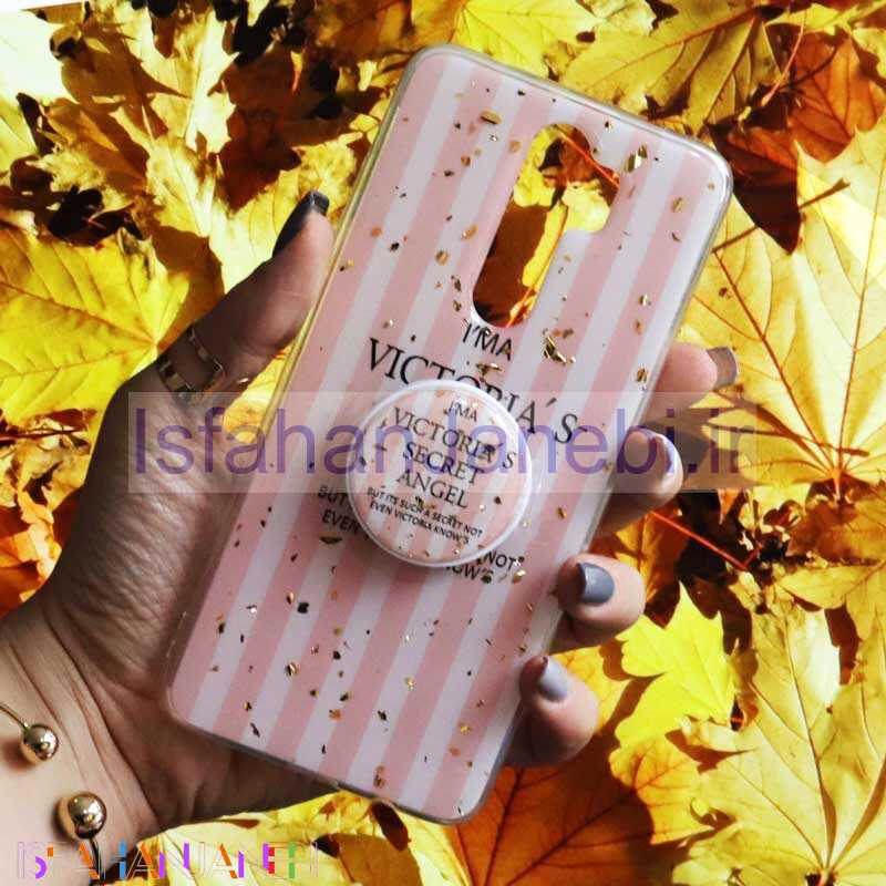 اصفهان جانبی-قاب رنگین کمانی پاپ سوکت دار خرچنگی کد1 شیائومی Redmi Note 8 Pro