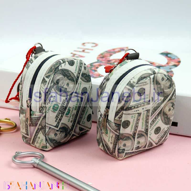 اصفهان جانبی-کیف هندزفری کوله ای طرح دلار