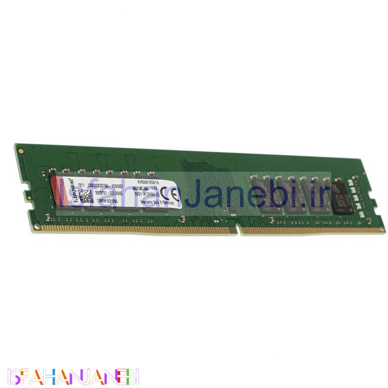 اصفهان جانبی-رم کامپیوتر Kingston KVR DDR4 16GB 2666MHz CL19 Single