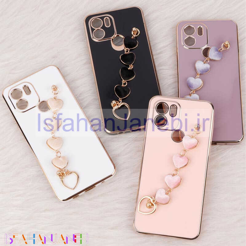 اصفهان جانبی-قاب My Case محافظ لنزدار + آویز دستی Xiaomi Redmi A1 Plus / A2 Plus