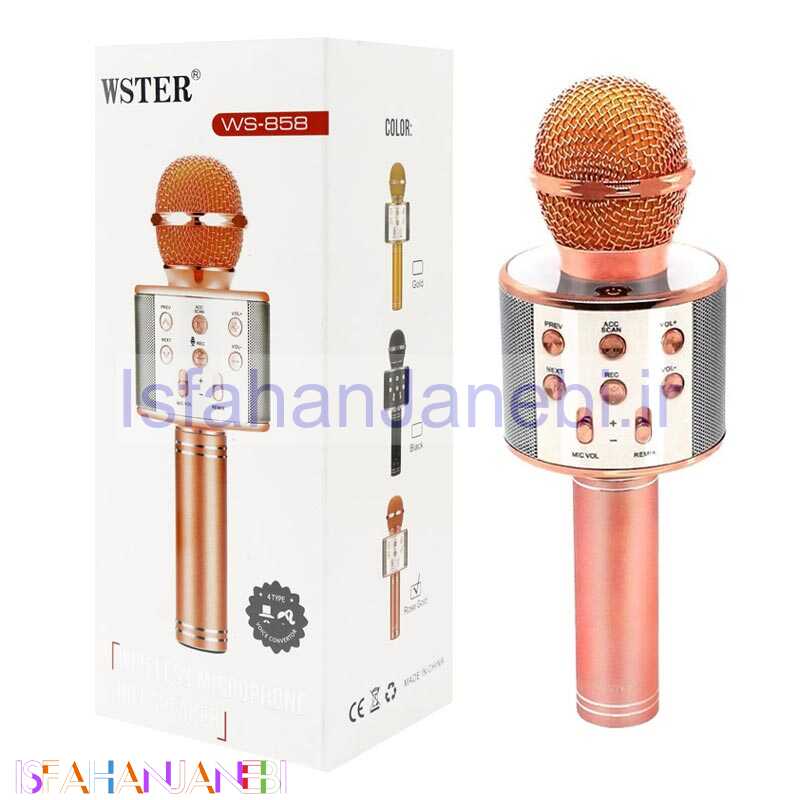 اصفهان جانبی-میکروفون و اسپیکر اورجینال WSTER WS-858