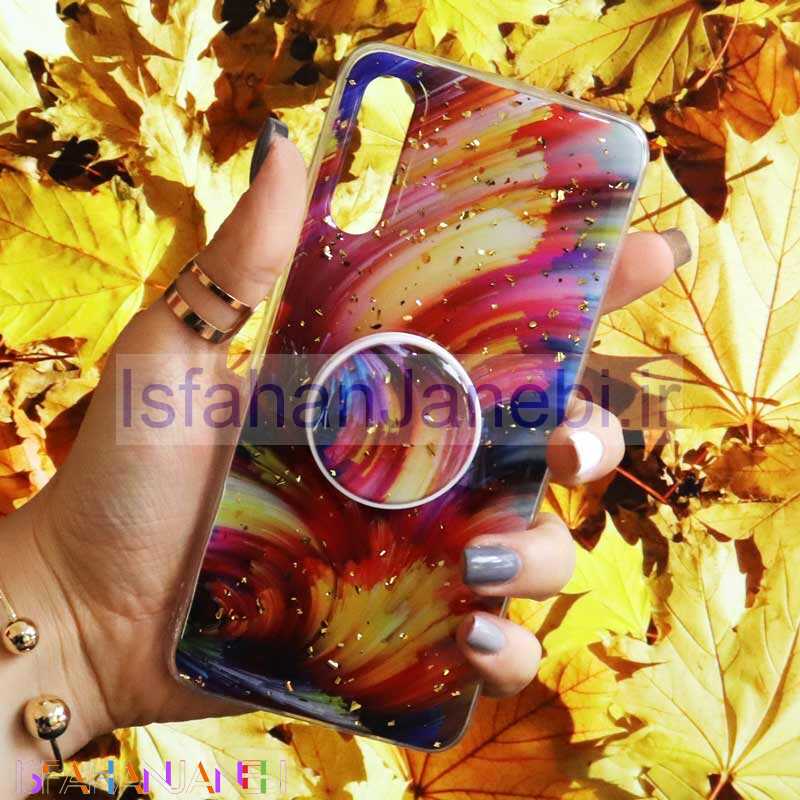 اصفهان جانبی-قاب رنگین کمانی پاپ سوکت دار خرچنگی کد8 سامسونگ A30s / A50s