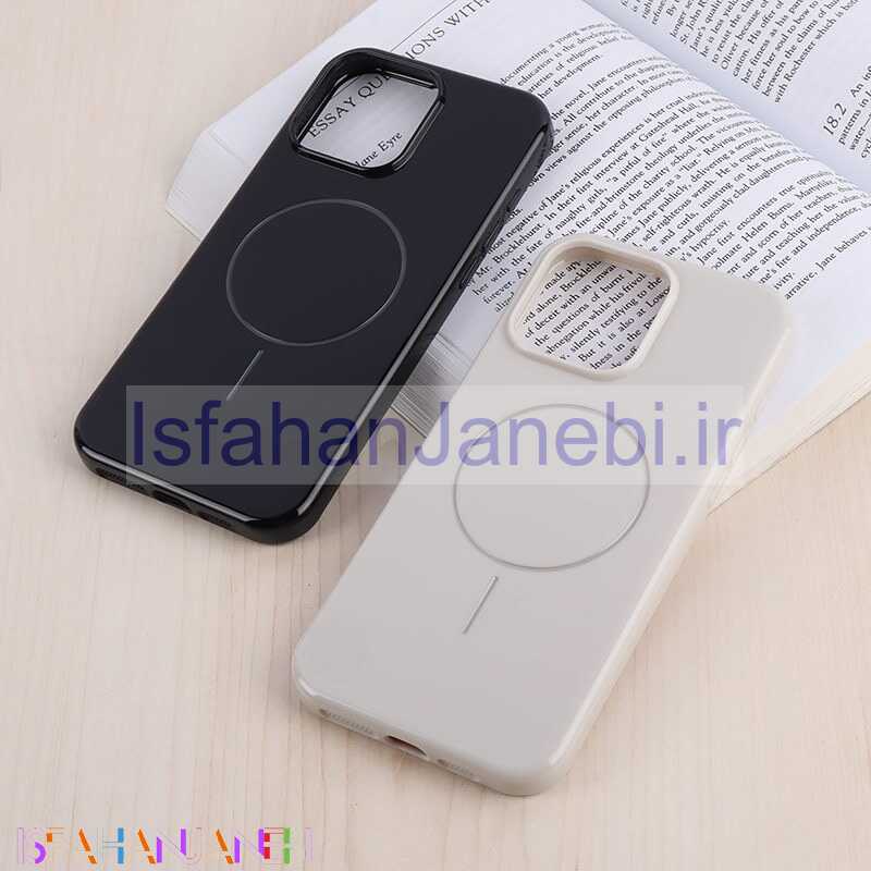 اصفهان جانبی-قاب مگ سیف Case آیفون iPhone 16 Pro Max براق