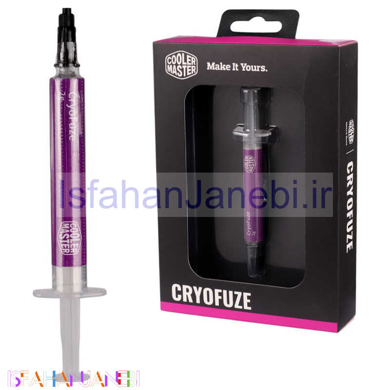 اصفهان جانبی-خمیر سیلیکون سرنگی Cooler Master Cryofuze MGZ-NDSG-N07M-R2 2g
