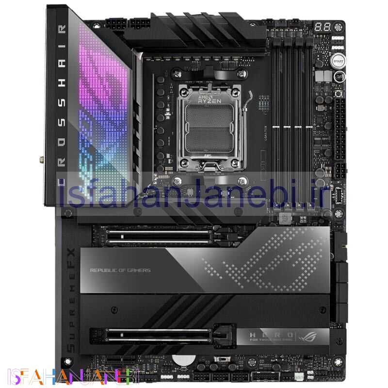 اصفهان جانبی-مادربرد ایسوس ROG CROSSHAIR X670E HERO DDR5