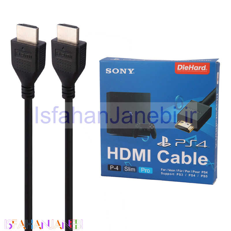 اصفهان جانبی-کابل DieHard HDMI 2m کنسول بازی PS4