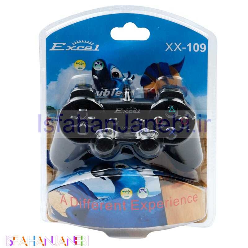 اصفهان جانبی-دسته بازی تک شوکدار اکسل XX-109 PS2