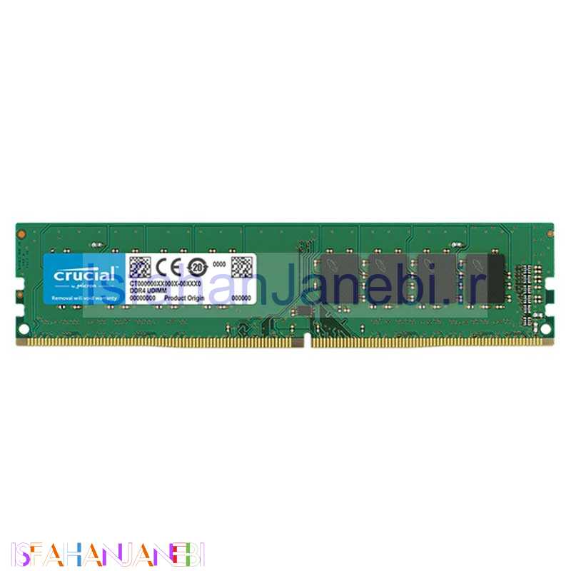 اصفهان جانبی-رم کامپیوتر CRUCIAL 8G DDR4 2400MHz